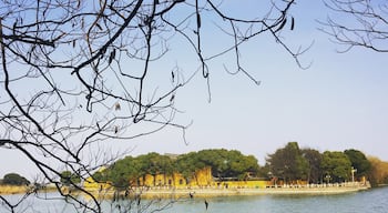 An early spring view across Tongli Lake. There's an ancient temple from which you can hear the bell ring. A tranquil place. 