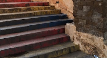 One of the beautiful entryways into the Ancient Medina in Casablanca. 
#Ancient
#Medina
#Casablanca
#Morocco
#Portal