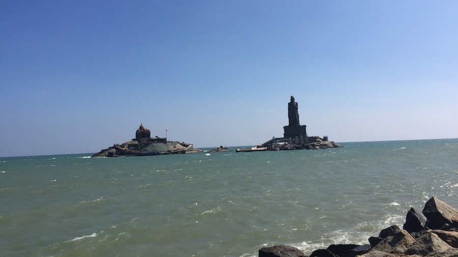 This is the absolute tip of India.... land's end