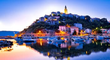 Morning blue.
Ancient Town of Vrbnik harbor view morning glow, Island of Krk, Kvarner bay archipelago, Croatia. Taken in early winter dawn.

#BVSBlue
