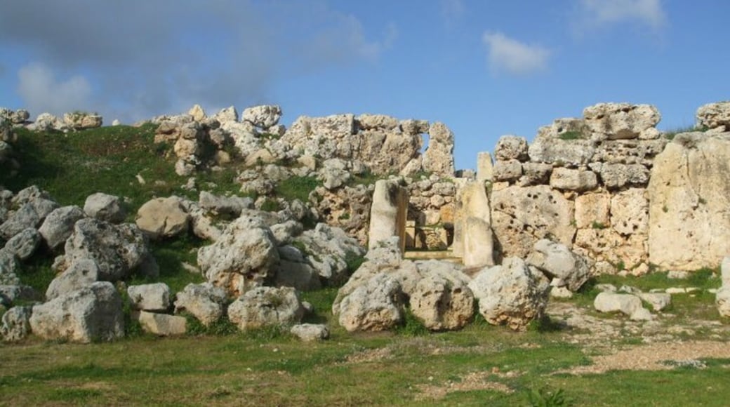 Ggantija Temple, Xaghra, Gozo Region, Malta