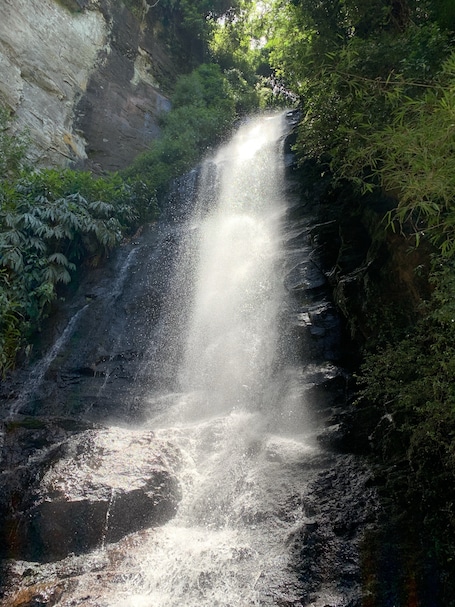 On the other side of fear, lies freedom! #nature #waterfall #cachoeira #riograndedosul #brasil