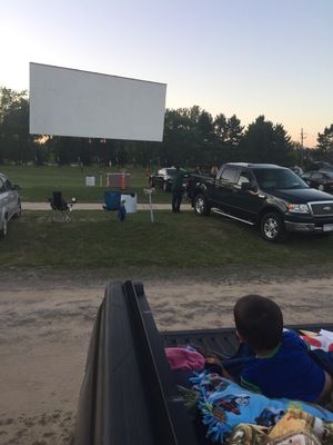 One of the last few remaining drive in theaters in MN.