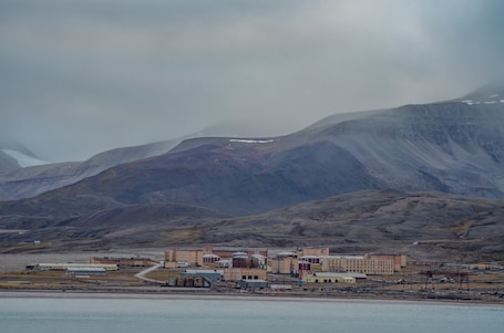 Abandoned Russian town in Svalbard, one of the most northerly settlements on the planet.