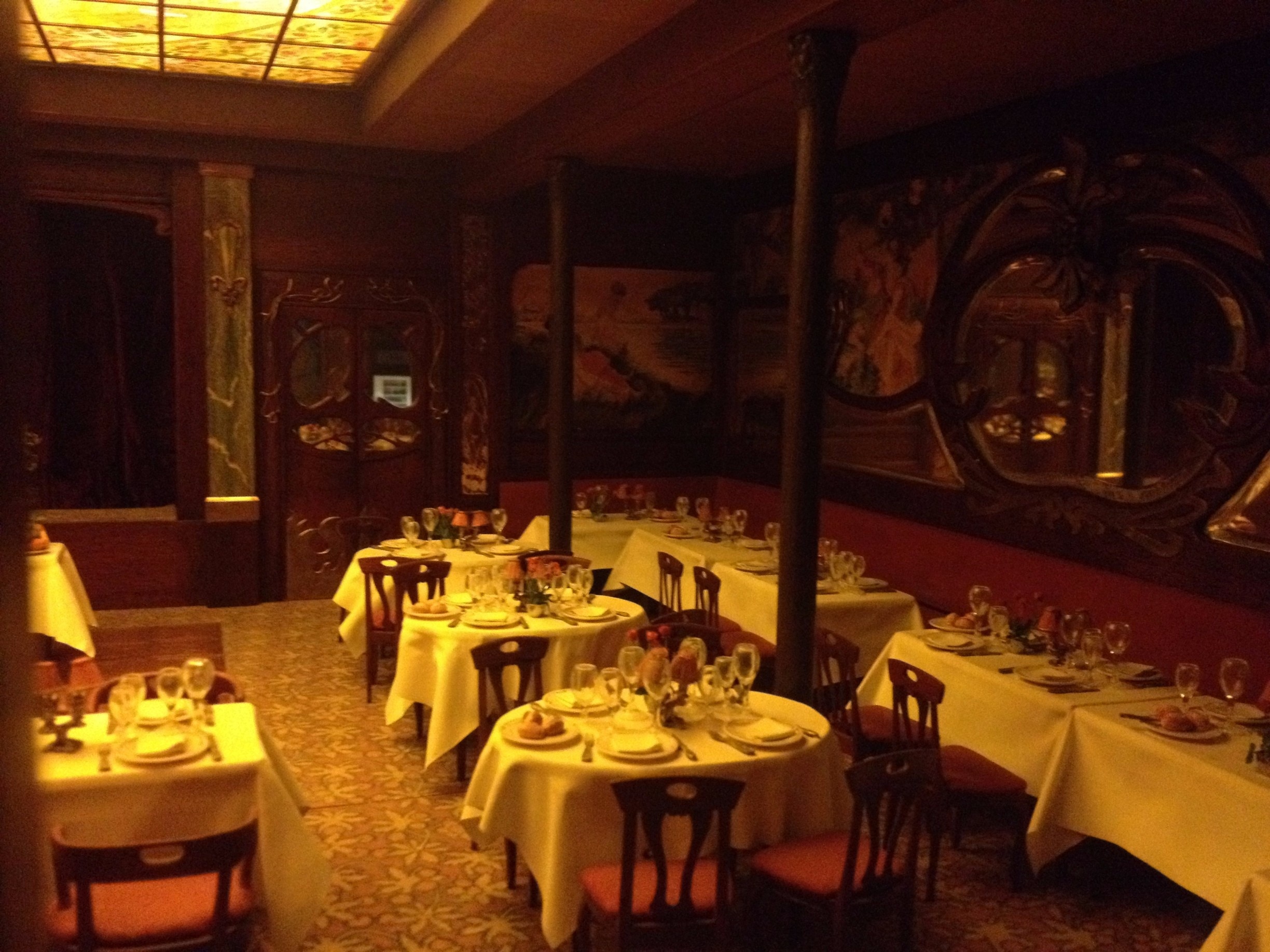 The museum houses an excellent collection of miniatures. The photo shows 'Maxim's' restaurant in Paris. It is definitely worth a visit and it is a museum that kids will love as well.