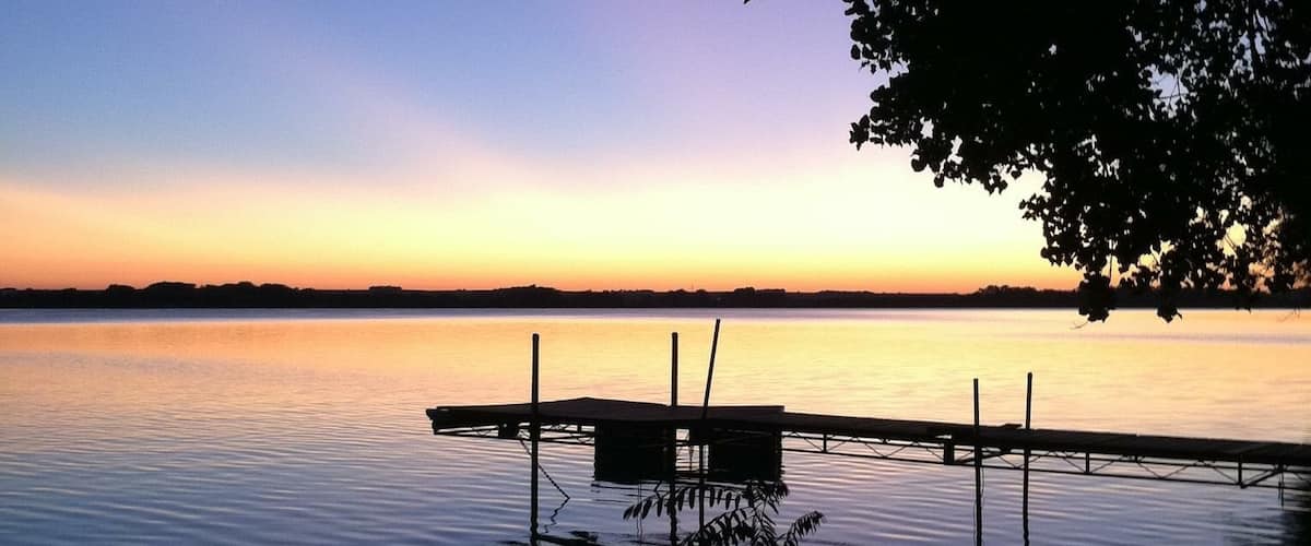 Hard to beat the sunsets on Lake Shetek, my second home ❤️