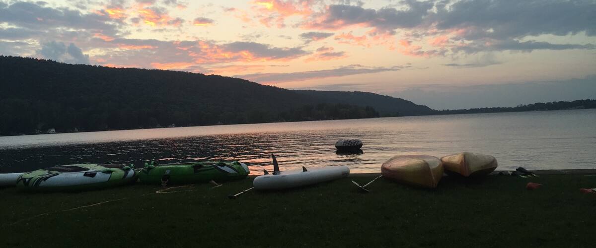 Deruyter Lake for a retreat from the city. Wake boarding, tubing, smores, amazing fellowship...and a breathtaking view. #lovemytown