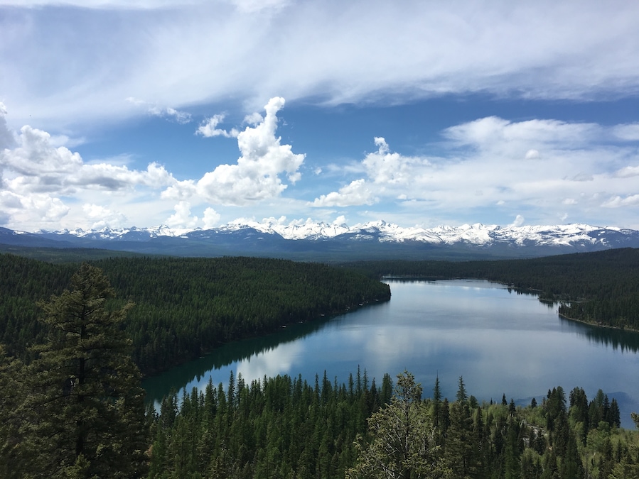 Beautiful hike, with holland lake right by you with the clearest water. Beautiful views the whole way and an amazing view at the top with a gorgeous waterfall! Able to climb up the side of the water fall, but be careful it’s very steep and you could slip and fall!