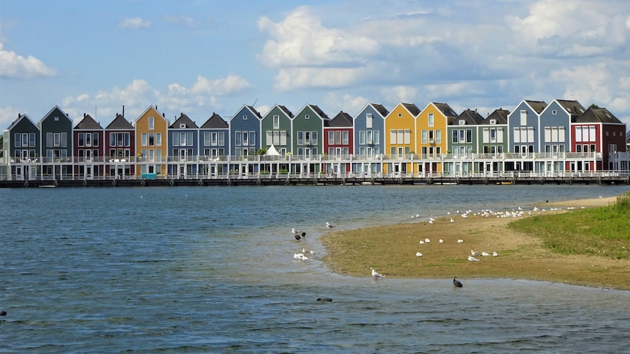 These colourful houses were designed by the Dutch architect Hans Been in 2005. His project was inspired by the colours of Willemstad (Curaçao) and the fishermen's houses of Marken (the Netherlands). #Architecture #LocalSecrets #Trovember