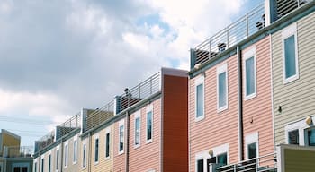 Noticed this colorful condo complex on my way to the beach last year as I took a detour. The next day, I had to go back and photograph this color swatch structure. #Architecture