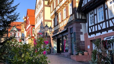 In the old town of Calw, southern Germany