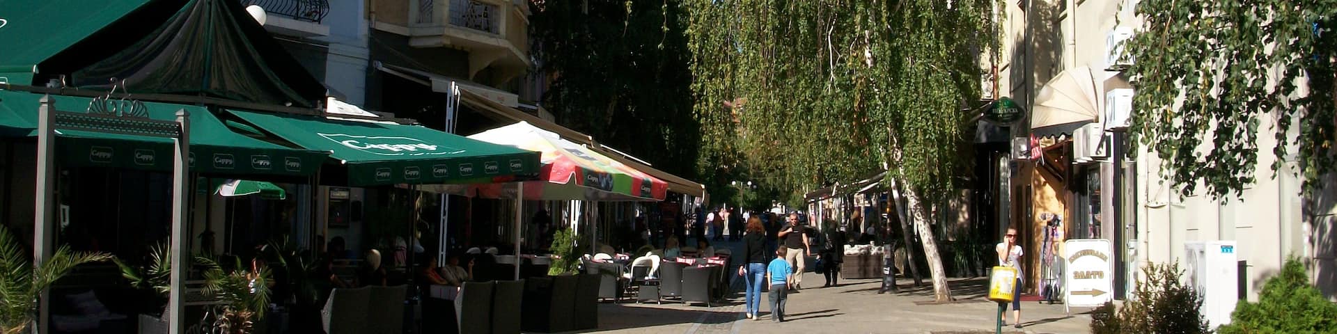 A university town in the south west of Bulgaria, about 2 hours form Sofia.  It was like going back to the 50's & 60's looking at some of the architecture.