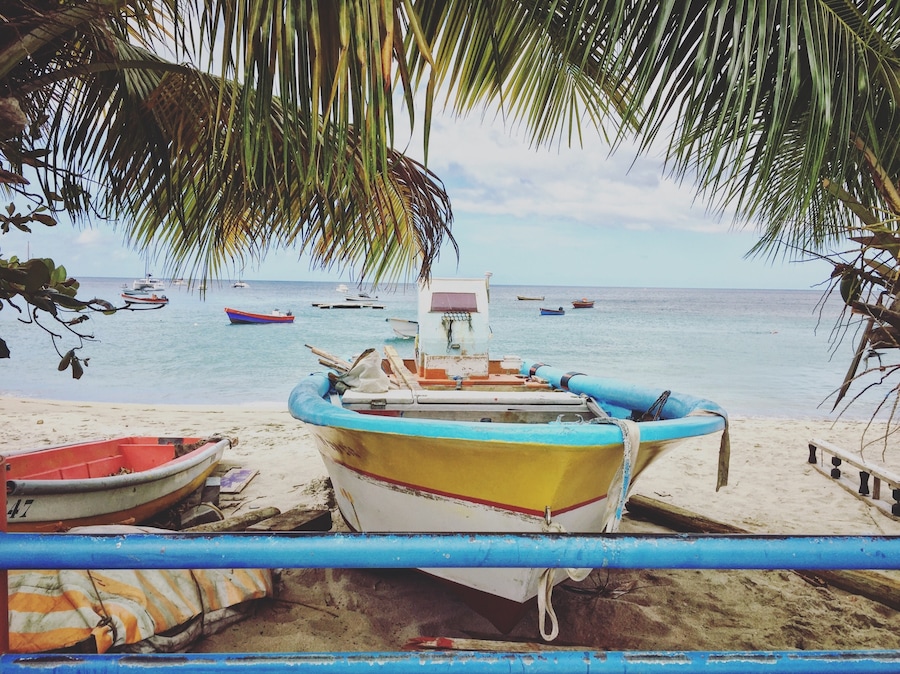 My travel in Martinique Island.