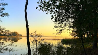 Sun rise on Lake Seminole 