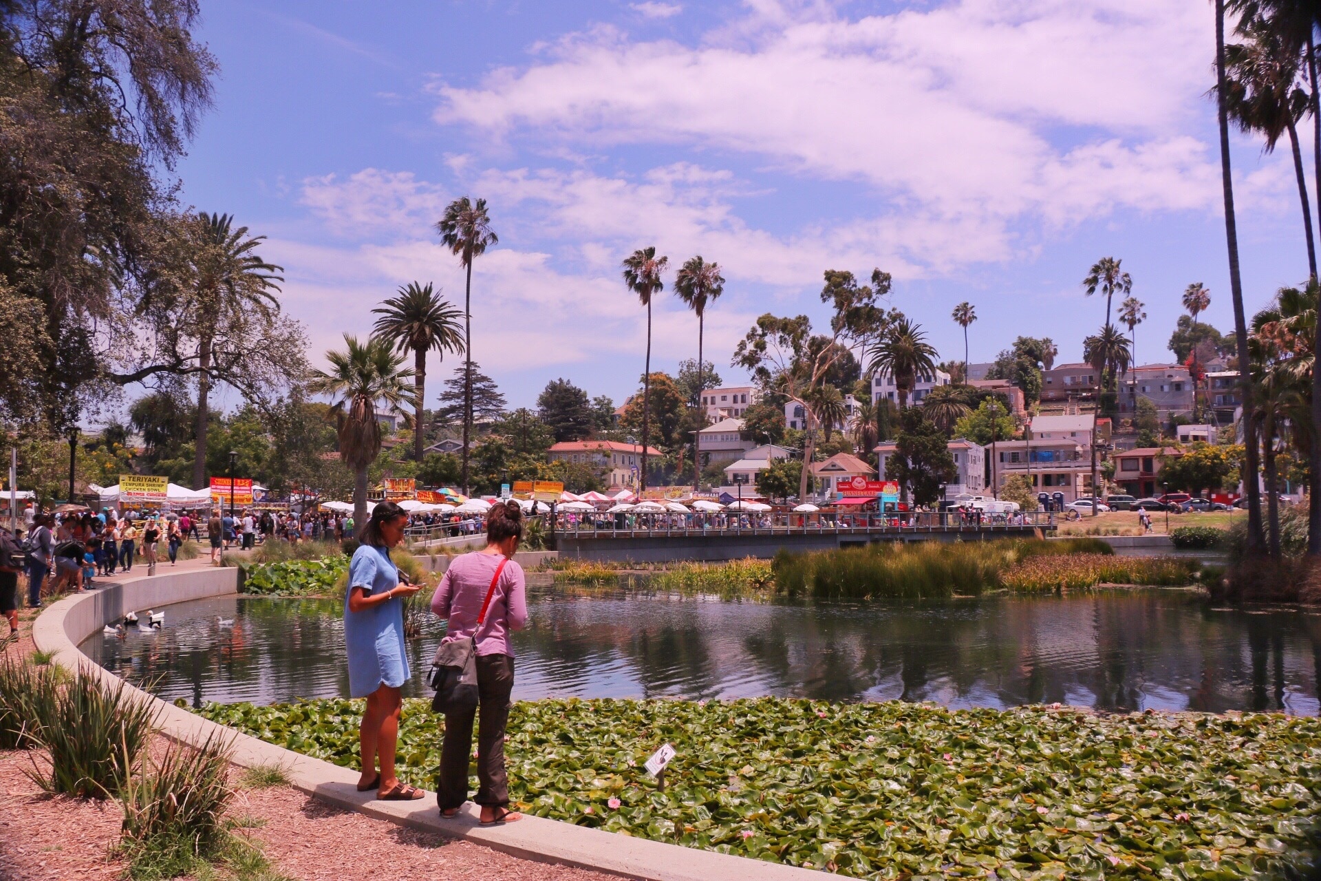 Echo Park Lake in Echo Park - Tours and Activities