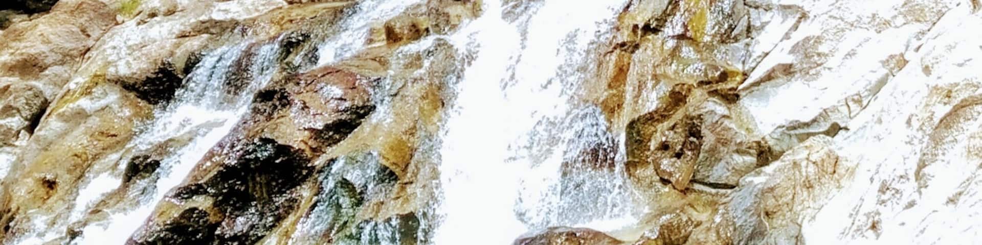 The view of Sg Pandan ,Waterfall, Kuantan, Malaysia