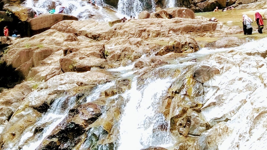 The view of Sg Pandan ,Waterfall, Kuantan, Malaysia