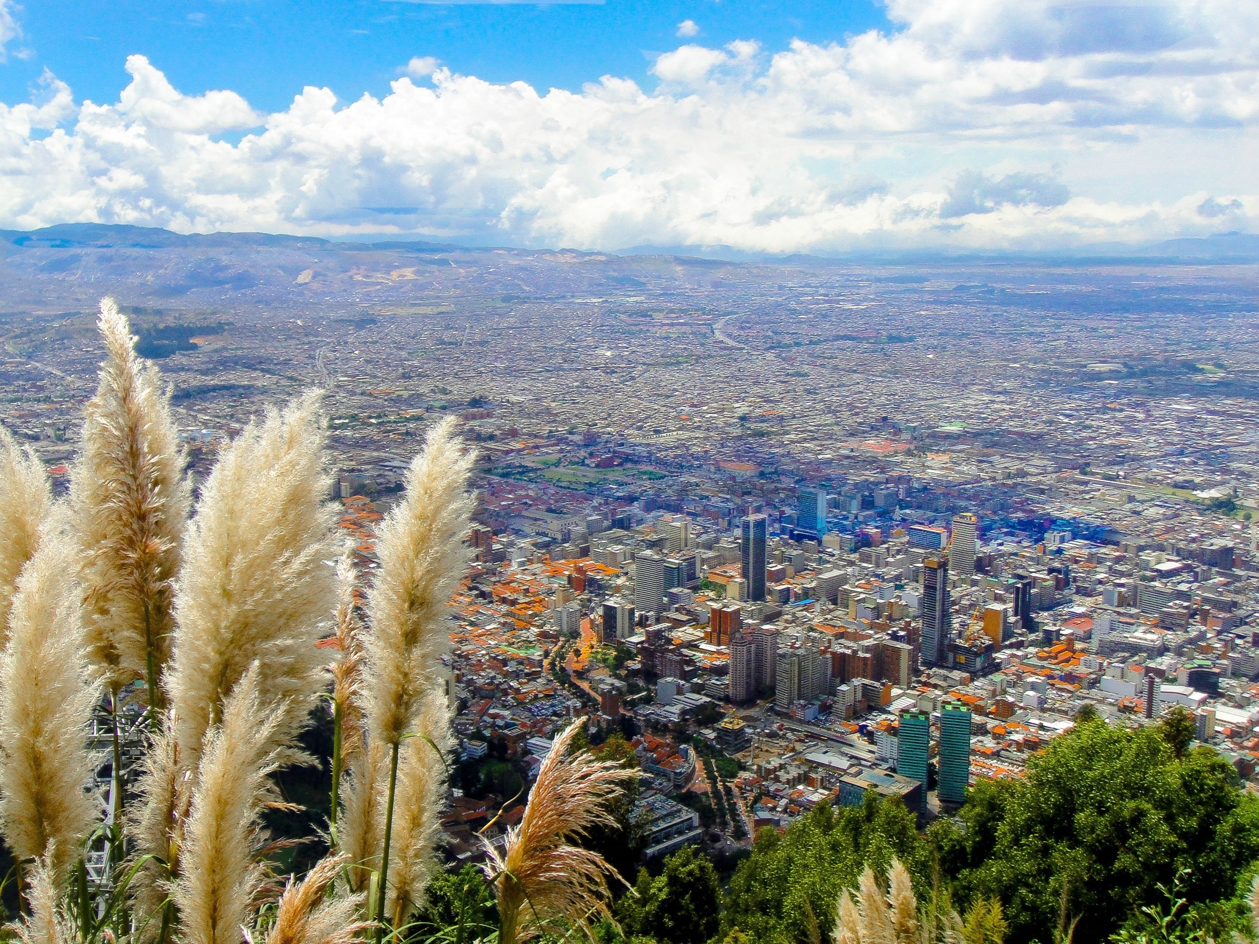 Aerial/Drone View Of The Plaza De Bolivar, La Candelaria, Bogotá