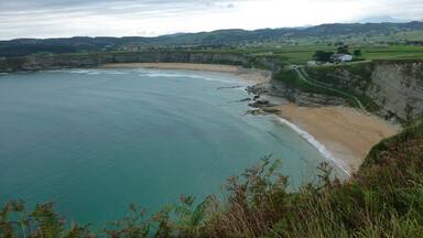 Beautiful beaches on the atlantic coast of northern Spain. Great to surf, hike and camp.