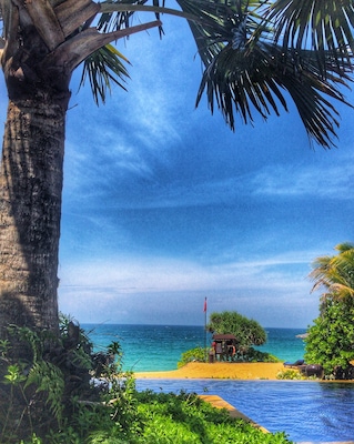 The serene east coast of Malaysia. Watching the shores at Tanjong Jara Resort #lifeatexpedia