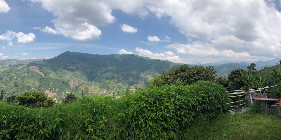 Cafe Tio Conejo... view from the veranda...