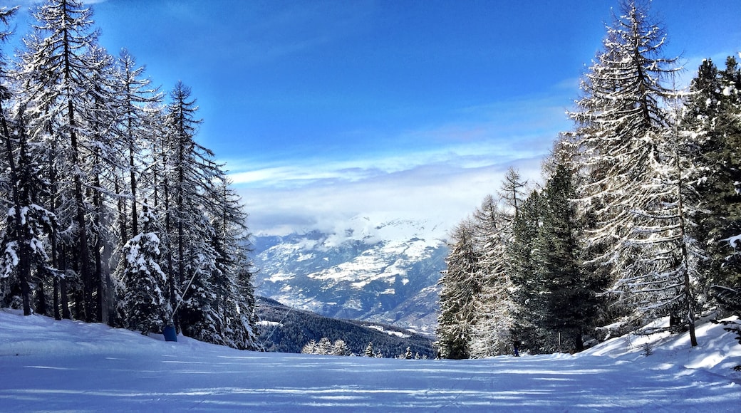 Pila Ski Area, Gressan, Valle d'Aosta, Italy