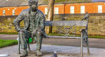 'It's not that the Irish are cynical. Its rather that they have a wonderful lack of respect for everything and everybody. Brendan Behan memorial bench.