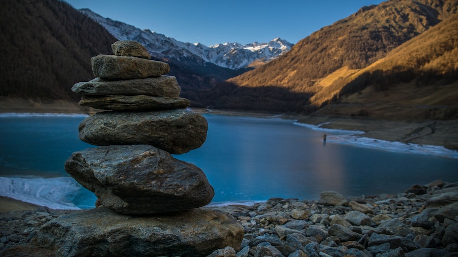 Lago di Vernago is a small but beautiful lake in South Tyrol, Italy, When the water level is very low you see there old tower in the middle of the lake.
#BVSBlue