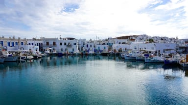 Another image of the beautiful Naoussa Harbor in Paros, Greece. #Blue