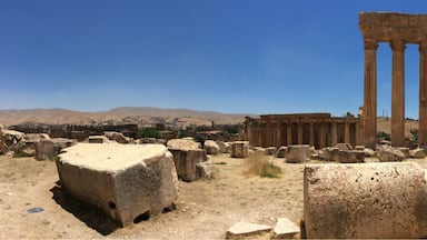 Ruins at Baalbeck dwarfing anything I've ever seen - I wish more people knew about the amazing cultural and historical heritage of Lebanon, instead of vague associating it with a 'war zone'.