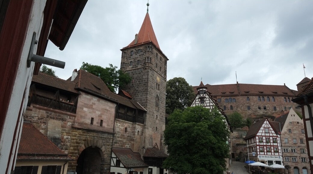 Nürnbergi kastély, Nuremberg, Bajorország, Németország