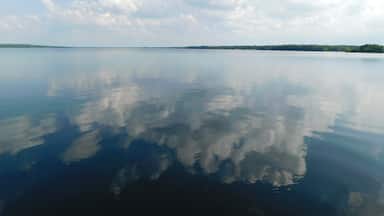 Peaceful Pymamtuning Lake reflects the clouds like a beautiful mirror.
#nature