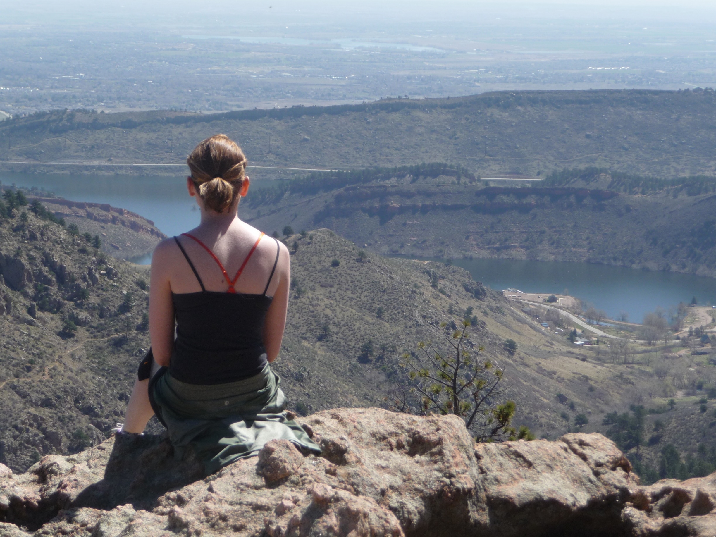 Taking in the view.

We spent about 5 hours this April hiking Horsetooth Mountain Park with our dog, Loki, and I had the sunburn to prove it... Still count this as one of my top travel experiences so far.

#hiking #zen
