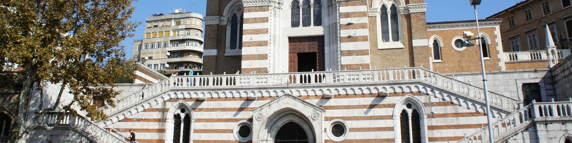 The Capuchin Church of Our Lady of Lourdes in Rijeka.