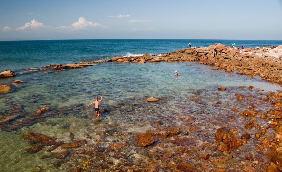 A hideout at Western Cape Region. The sea, the games, the water, the waves. We saw seals. We saw children playing happily. A beautiful sight to catch at Mossel Bay. Seafood Galore, Water Sports..you gotta go if you are into all these.