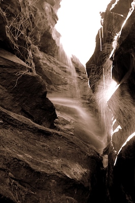 Hemlock Cliffs in the Hoosier National Forest is Cliffs and Waterfalls