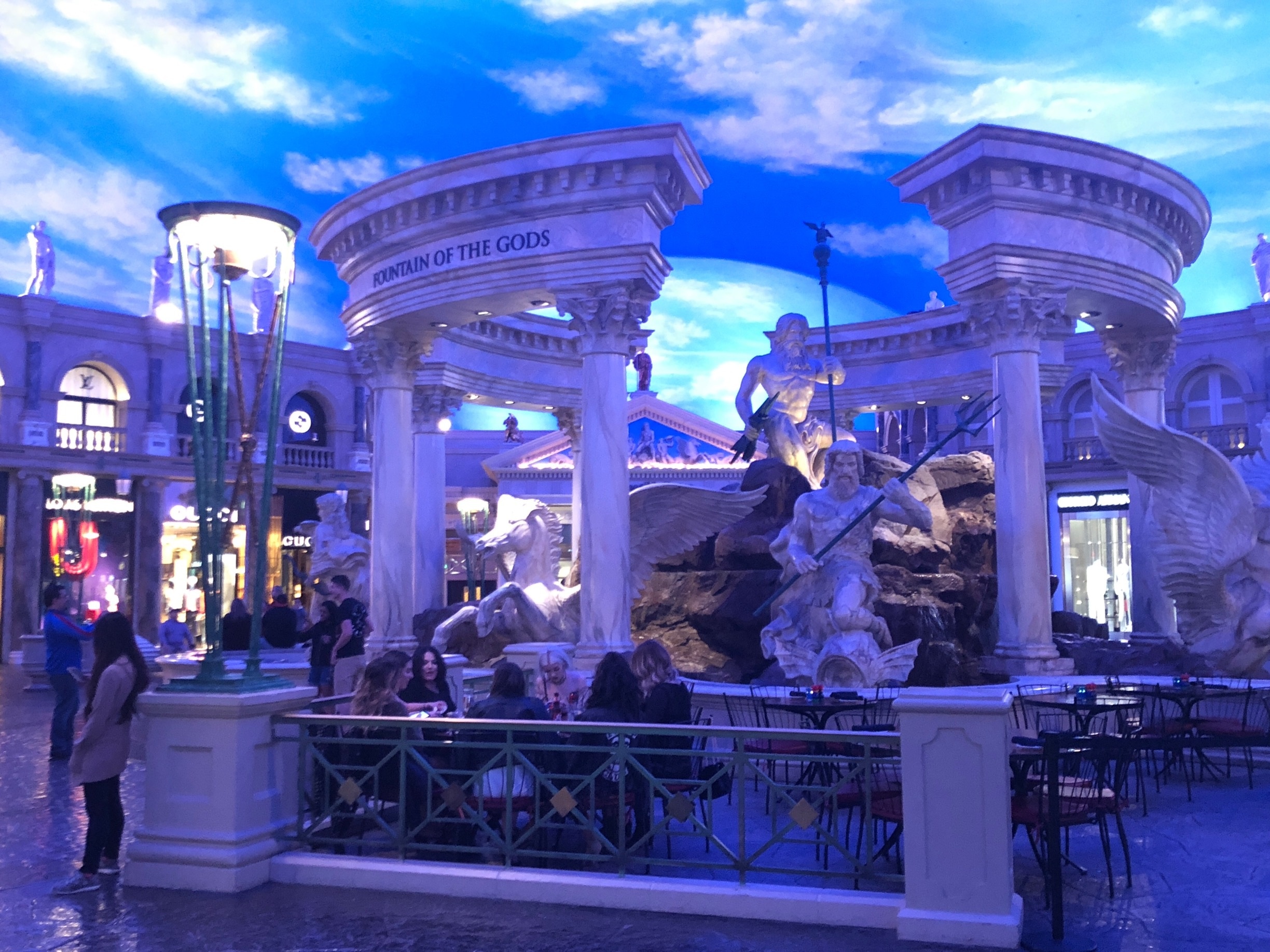 Fountain Of The Gods at Caesars Palace, Las Vegas - Updated