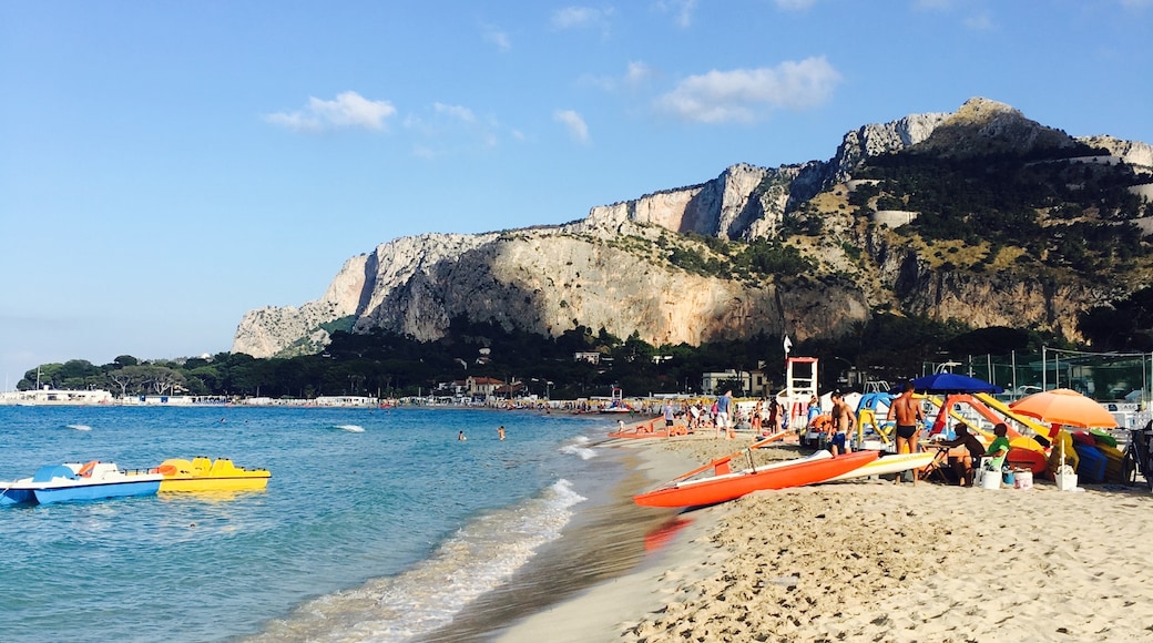 Mondello Beach, Palermo, Sicily, Italy