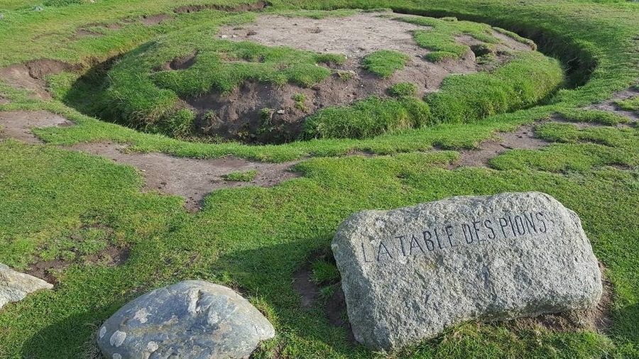 Centuries ago witches used to dance around this ring to cast spells.