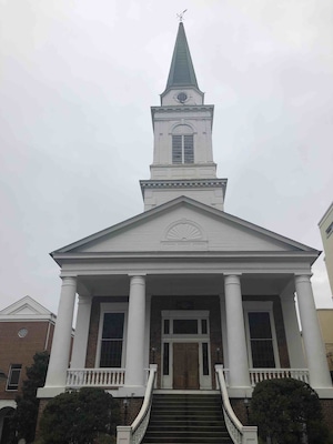 Greeneville, Tennessee has some beautiful churches