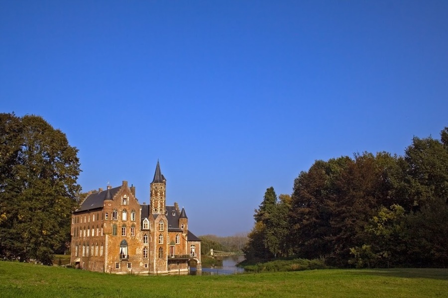 Castle in the spring