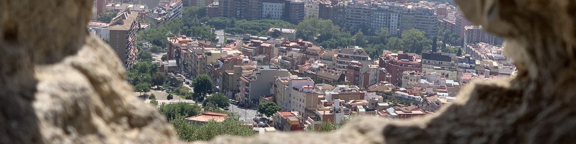 View of Barcelona and The Sagrada Familia from the Bunkers del Carmel in the hills above Barcelona.
A trek to get to the top, but worth it.
#barcelona
