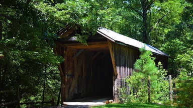 One of only two covered bridges left in North Carolina. #TakeAHike