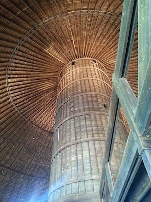 Roof of the round barn