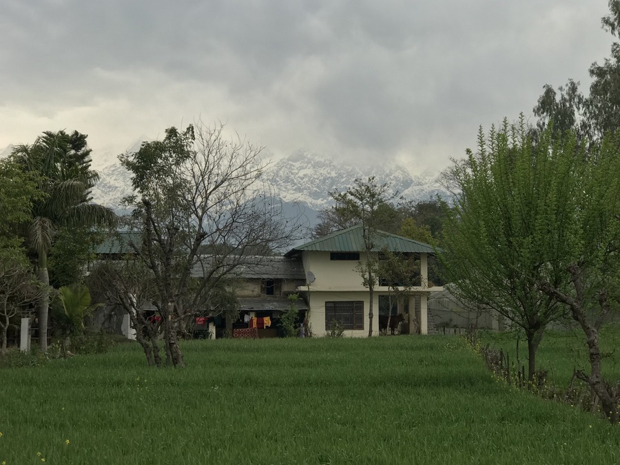 Beautiful Himalaya from Kangra valley