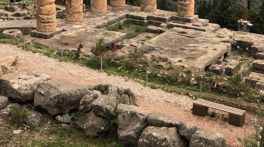 Ναός του Απόλλωνα, Δελφοί, Κεντρική Ελλάδα, Ελλάδα