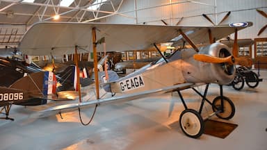 The Shuttleworth Collection is an aeronautical and automotive museum located at the Old Warden Aerodrome, Old Warden in Bedfordshire, England. It is one of the most prestigious in the world due to the variety of old and well-preserved aircraf