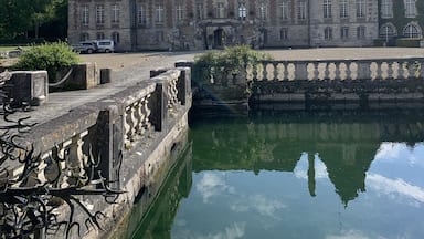 A very well preserved private owned castle . Worth the visit