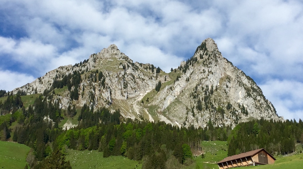 Skigebiet Brunni, Alpthal, Kanton Schwyz, Schweiz