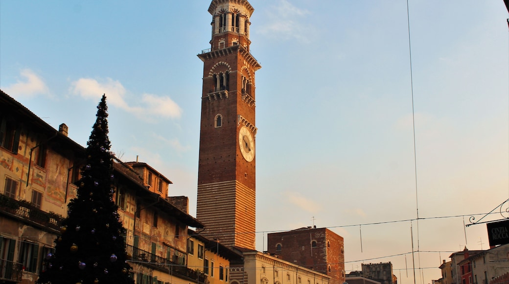 La Torre dei Lamberti, Verona, Veneto, Italien